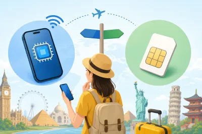 海外旅行でeSIMとSIMカードどっちがおすすめ？初心者向け完全ガイド