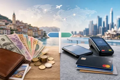 海外旅行はキャッシュレスと現金どちらがお得で便利？