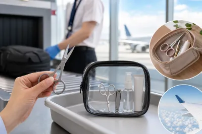 飛行機にハサミは持ち込める？手荷物ルール