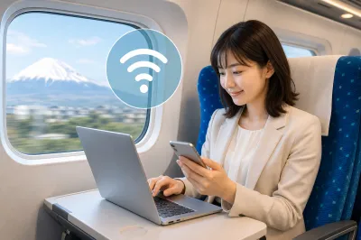 新幹線Wi-Fiは無料？使い方と接続方法を解説