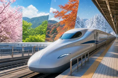 新幹線が混雑する時期はいつ？空いている時間帯
