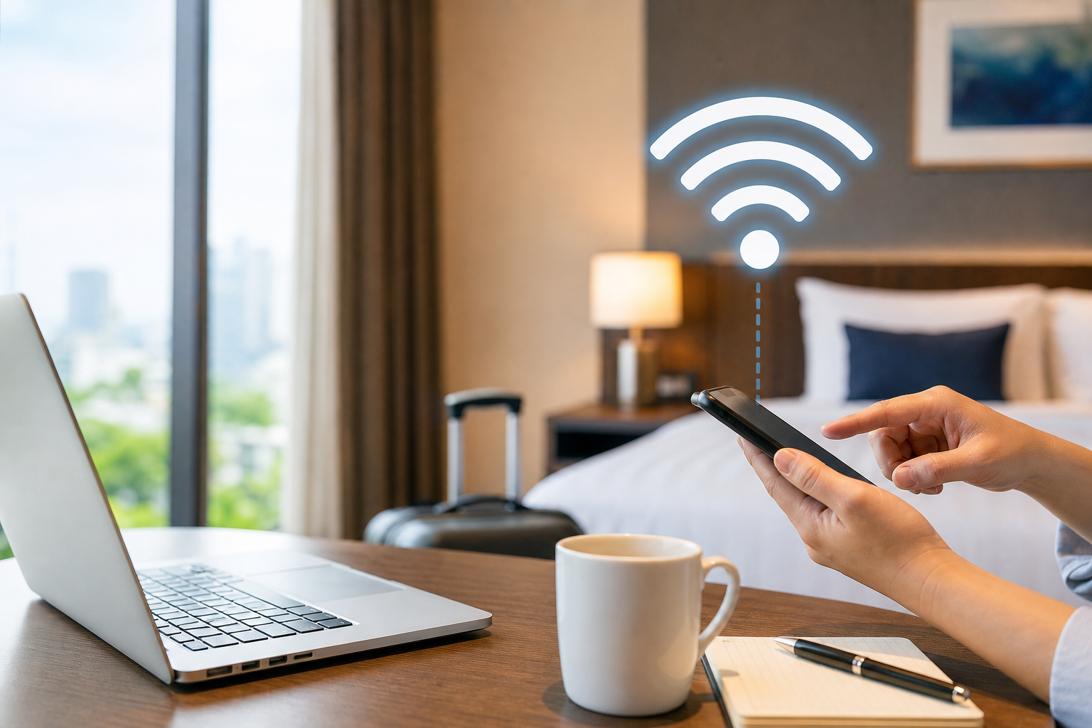 ホテルのWi-Fiは無料?つながらない時の対処法