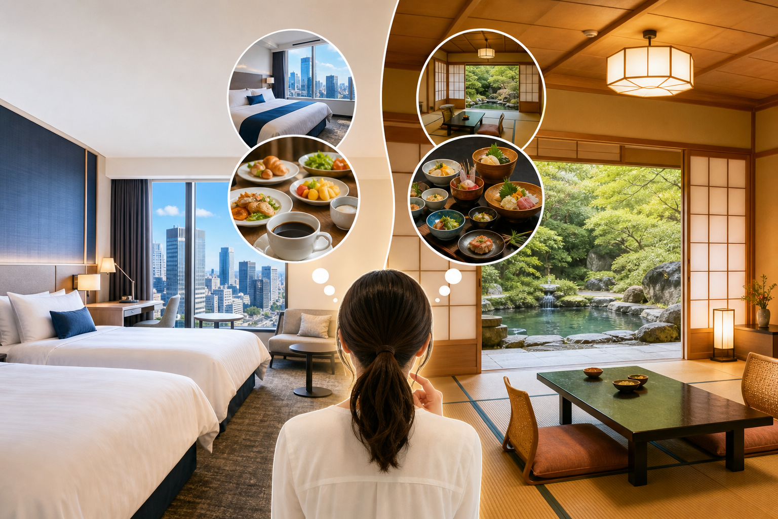 ホテルと旅館の違いは?料金やサービスを比較