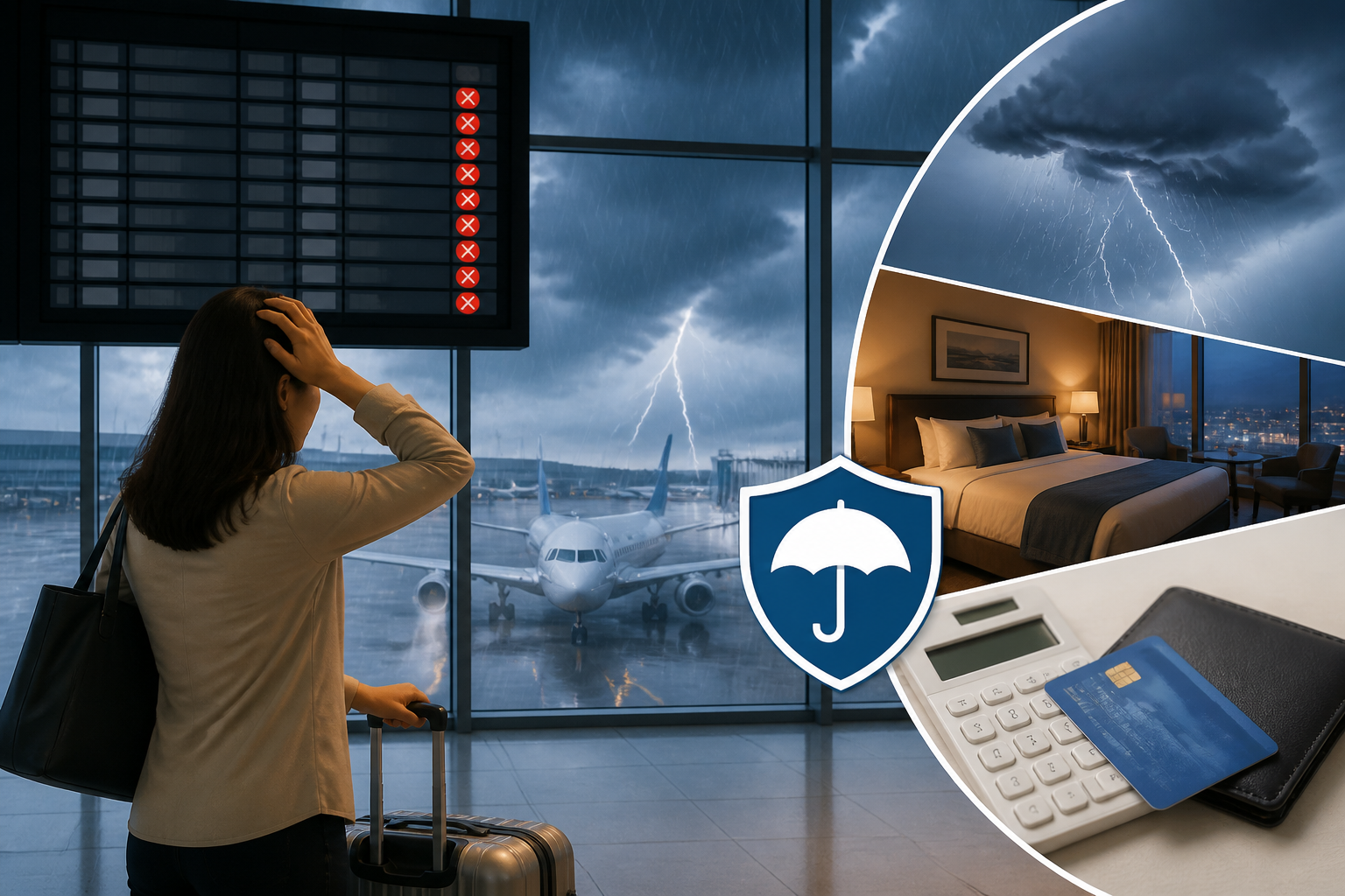 なぜ「台風」だとホテル代が出ないの？その理由を詳しく解説！