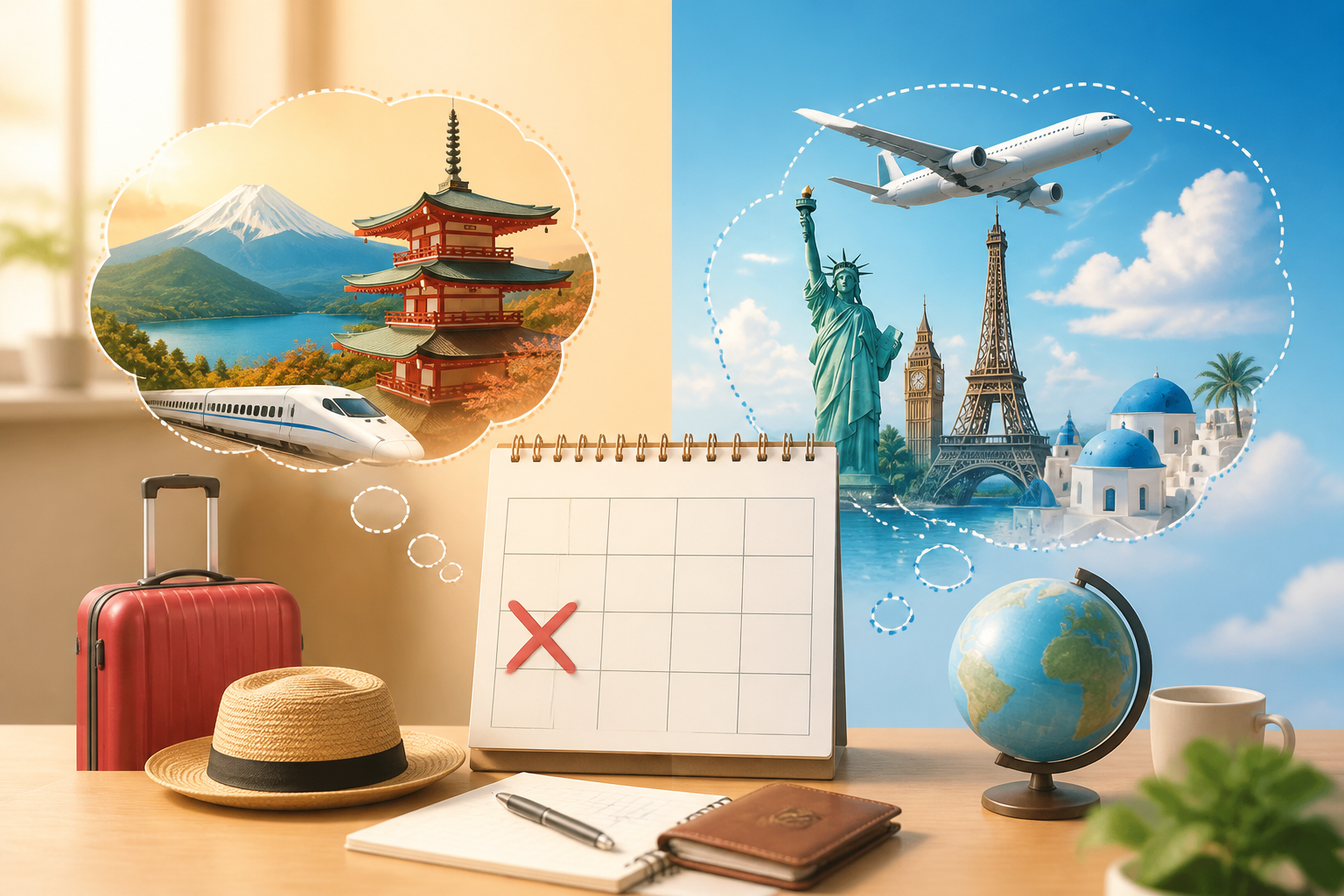 国内旅行のキャンセル料：20日前が最初のチェックポイント！