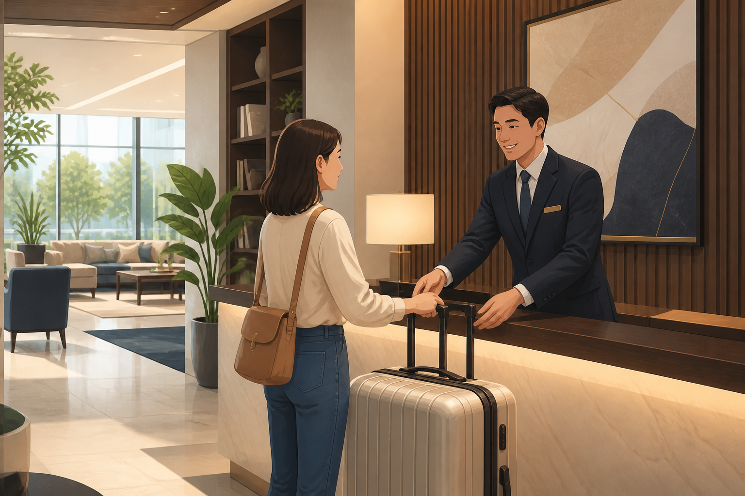 ほとんどのホテルでチェックイン前の荷物預かりは「可能」なんです！