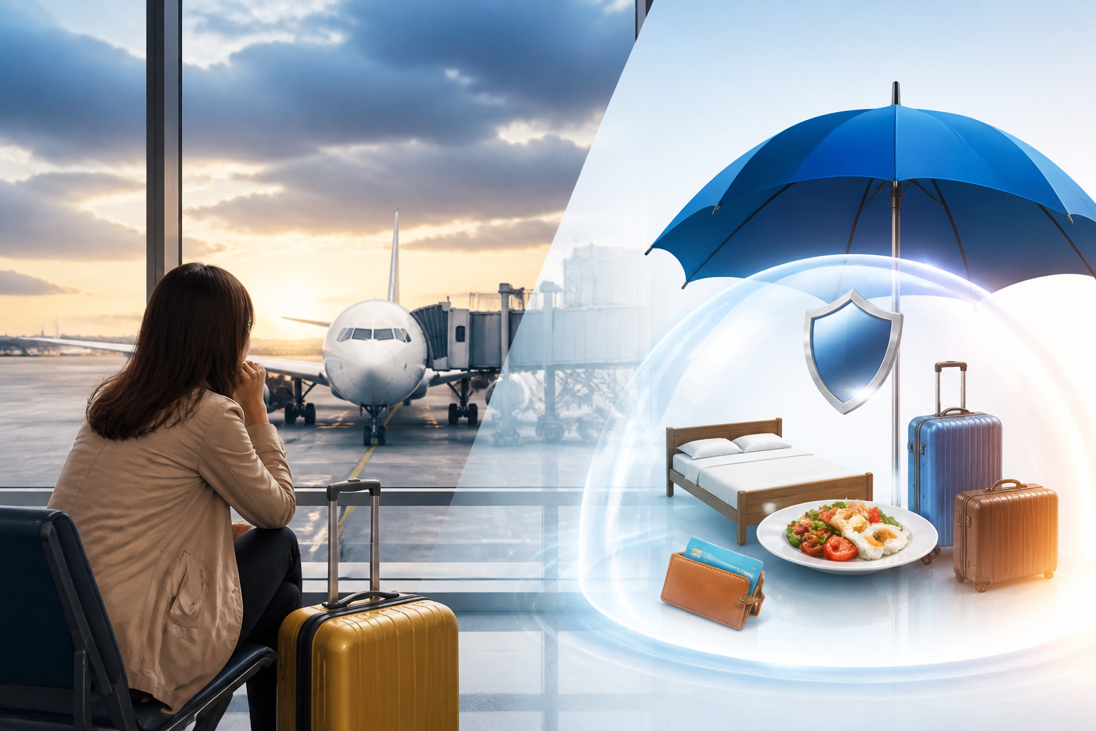 航空会社と保険では「補償の役割」が全然違うんです！