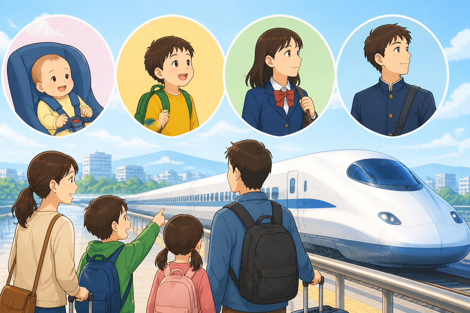 JRが定める「4つの年齢区分」を完璧にマスターしましょう!