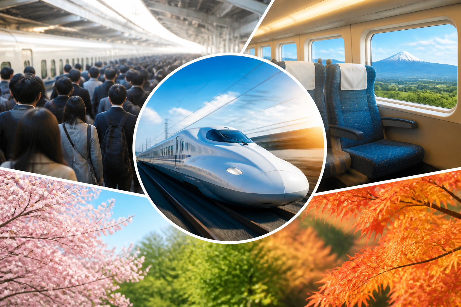 新幹線が混雑する時期と空いている時間帯の「結論」はこれ!