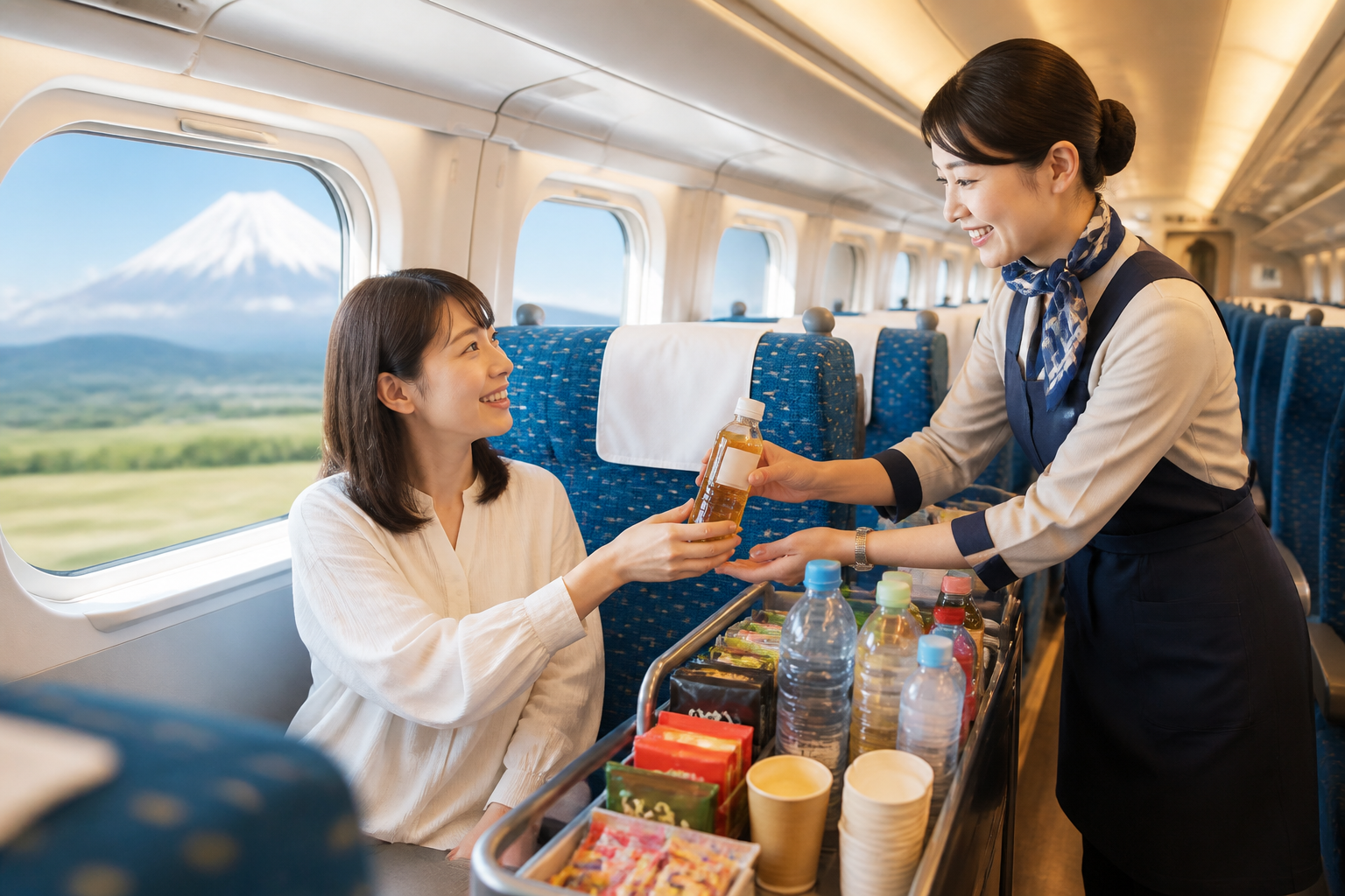 新幹線の車内販売は「限定的」に継続中!