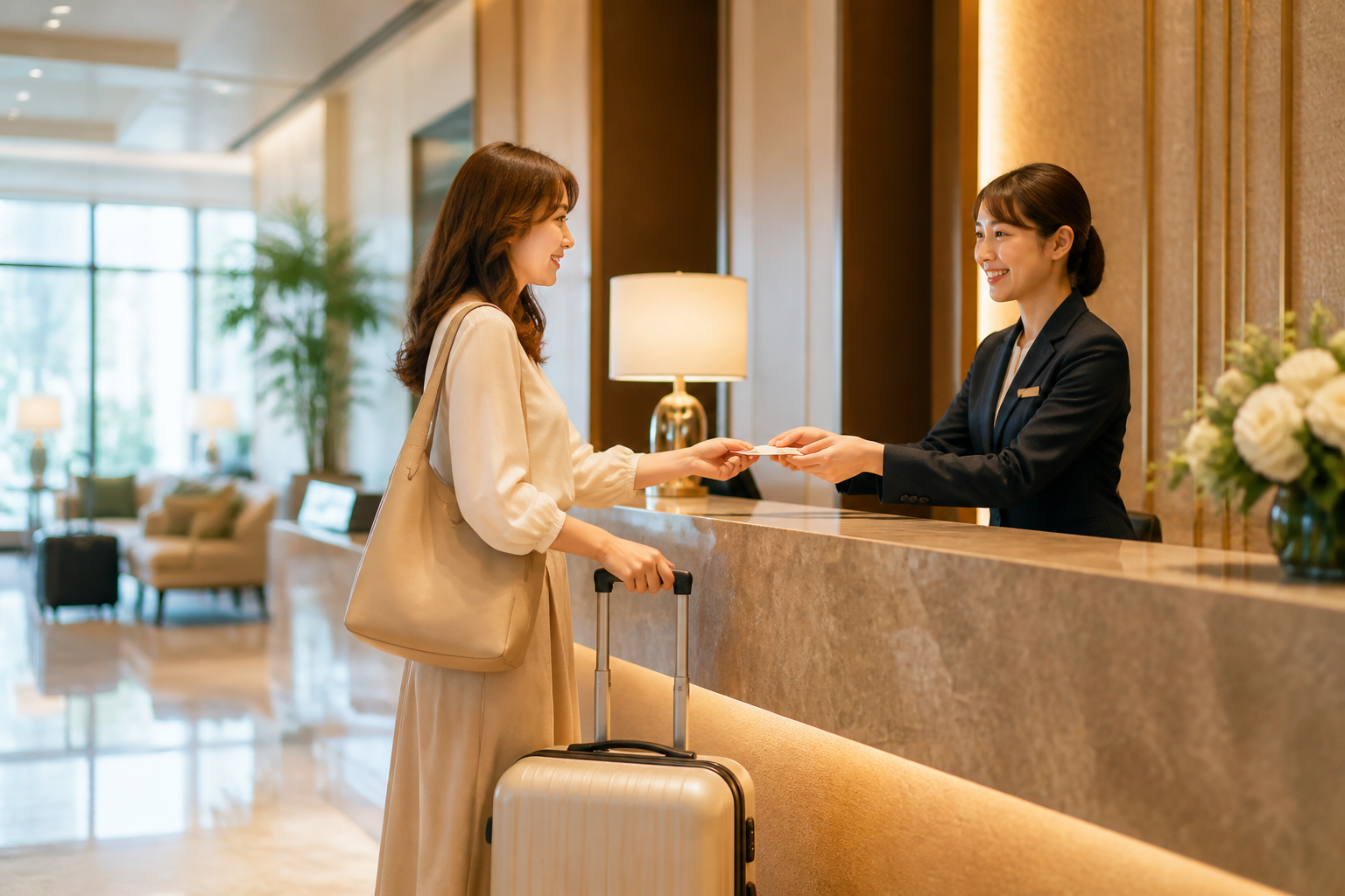 ホテルのアーリーチェックインは通常より1〜3時間早い「13時〜14時」が一般的な目安！