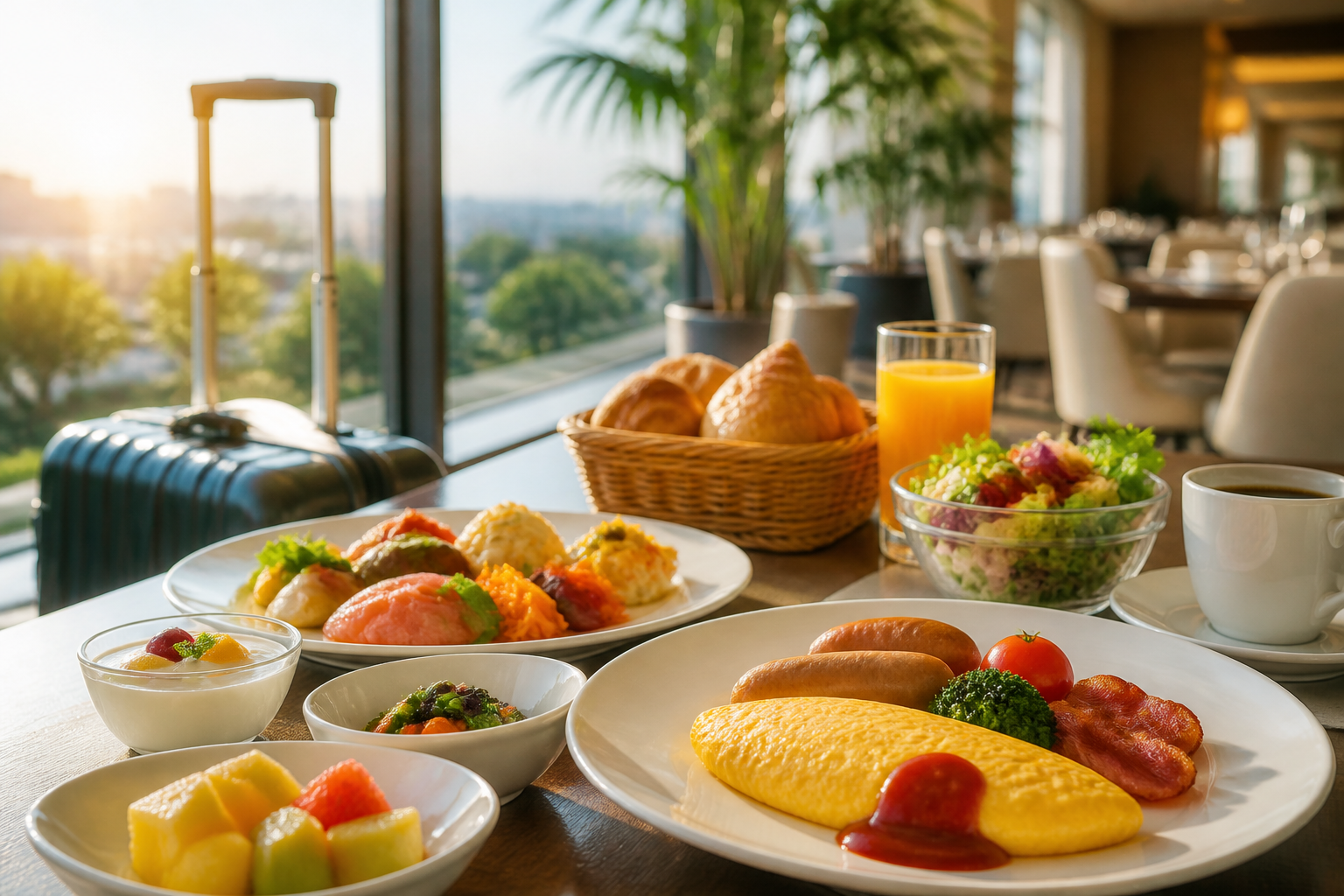 ホテルの朝食は何時から？まずは一般的な目安を知っておきましょう！